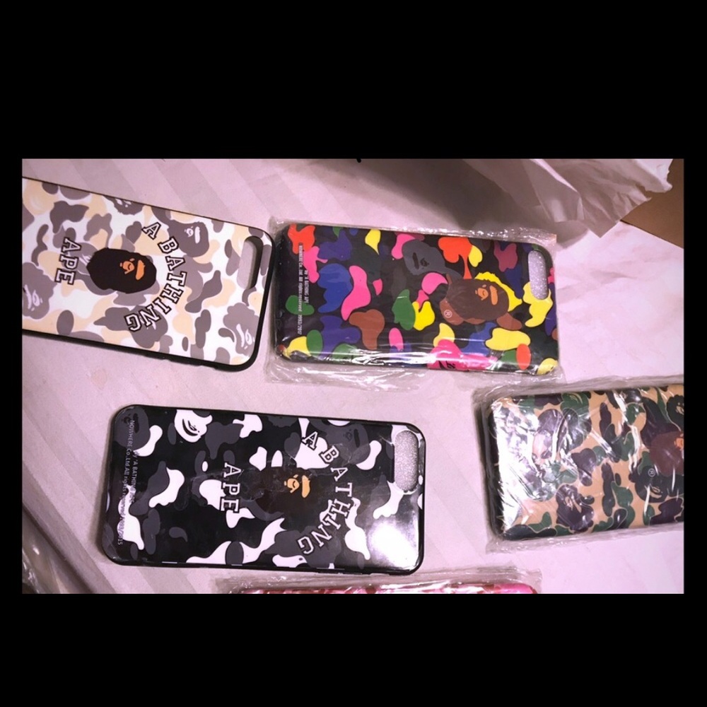 New iPhone 7 Plus cases A bathing Ape multiple